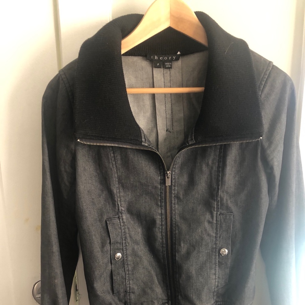 THEORY bomber jacket.